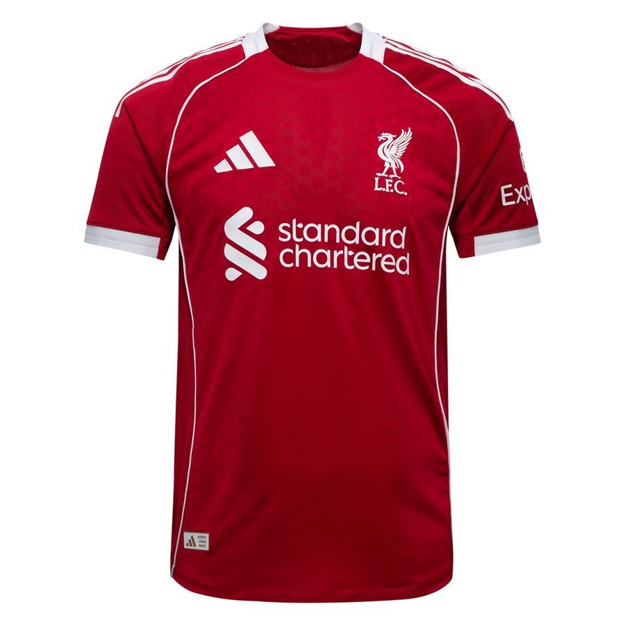 Liverpool Home Shirt 2025/26 Authentic - Men's-SoccerKits Hub | Buy Soccer Jerseys Online
